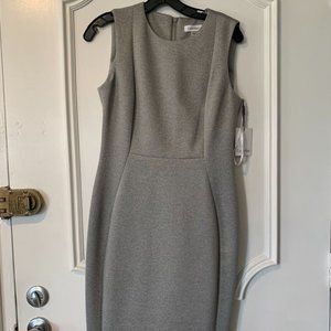 Gray Calvin Klein Dress New With Tags